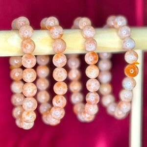 10mm Handmade Sunstone Bracelet ☀️